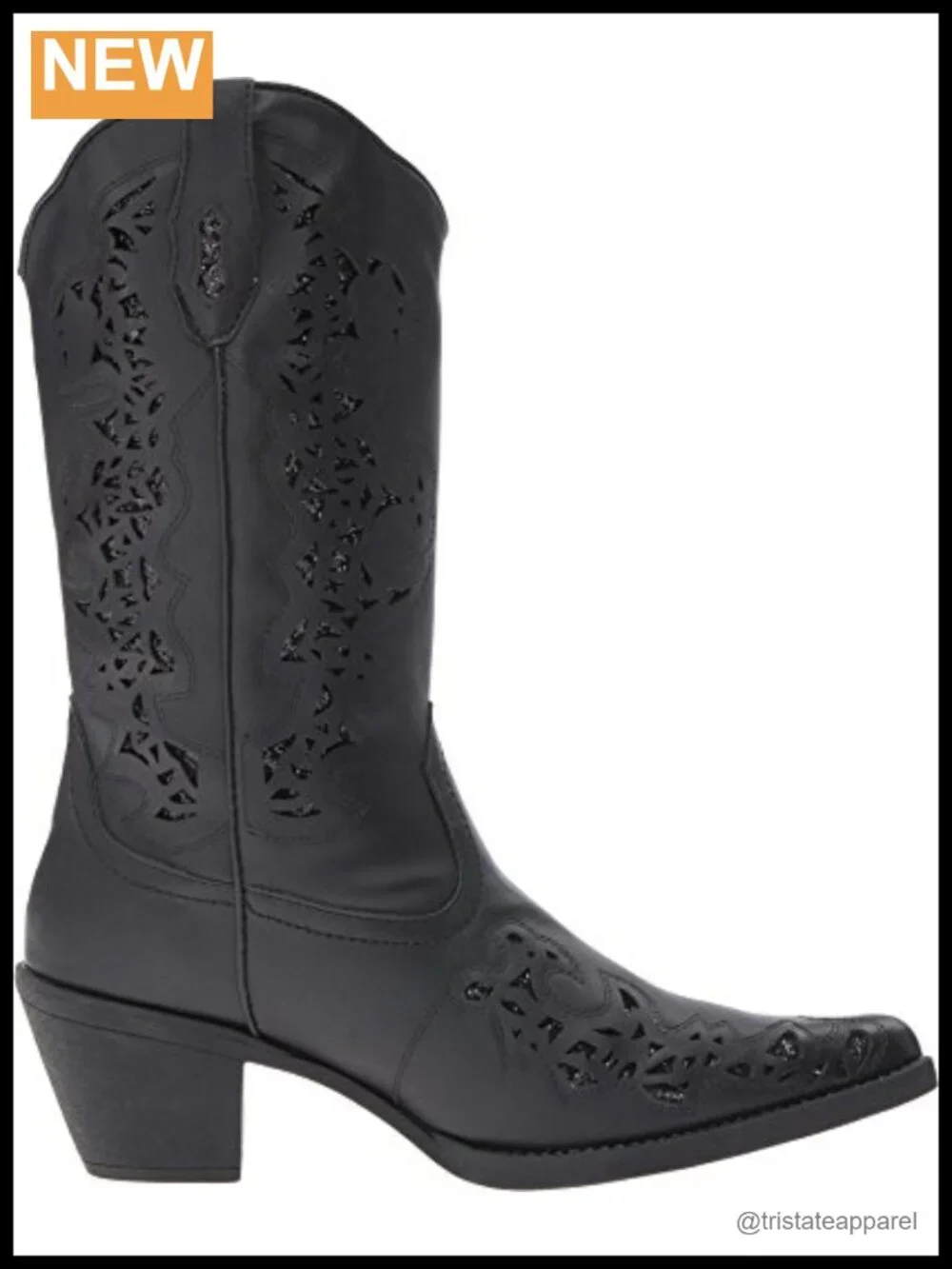 Roper Women's Mid-Calf Work Boots, Breathable Synthetic, Padded Comfort, Slip-On